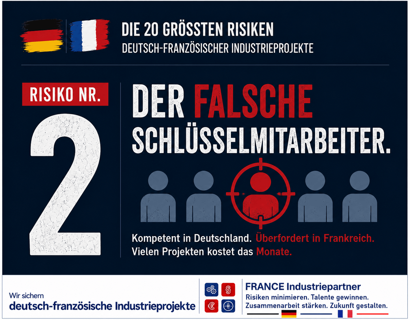 Risiko Nr. 2: Die falsche Schlüsselperson