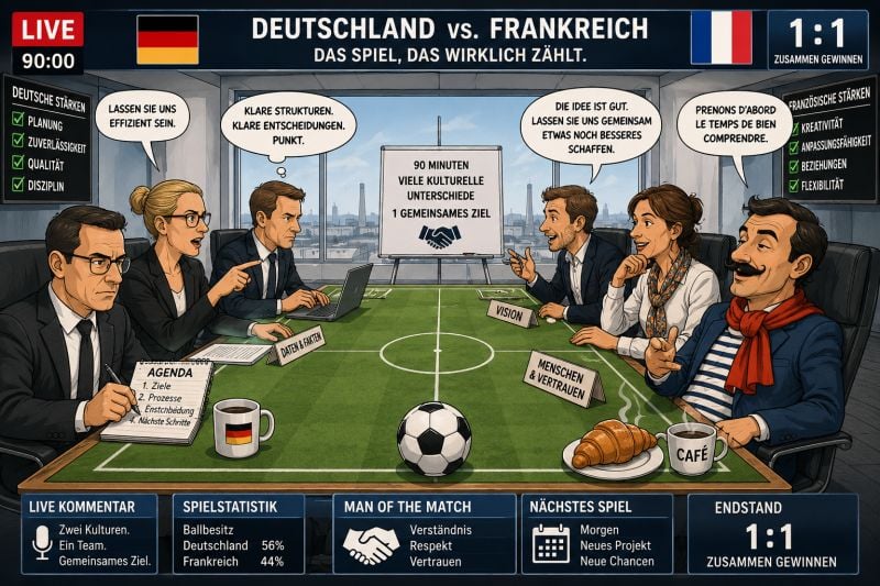 Deutschland gegen Frankreich – das spannendste Spiel der Woche