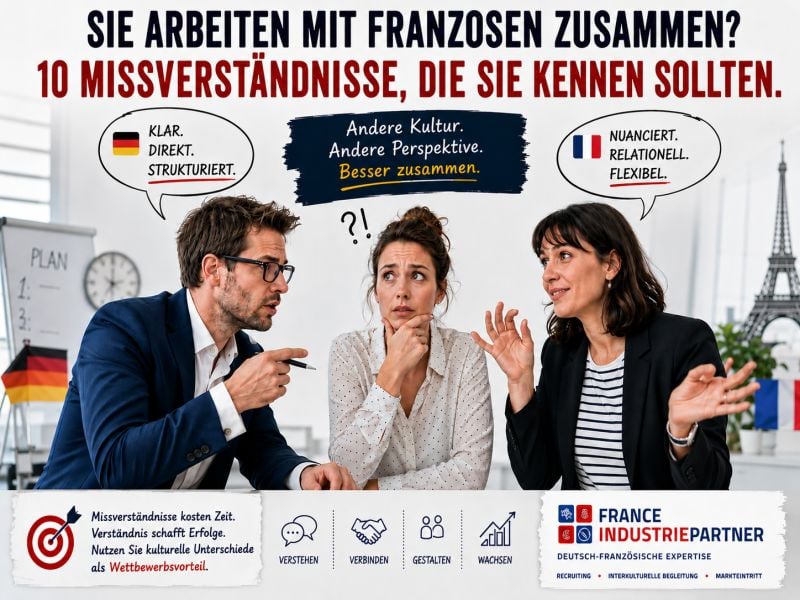 Sie arbeiten mit Franzosen zusammen? 10 Missverständnisse, die Sie kennen sollten