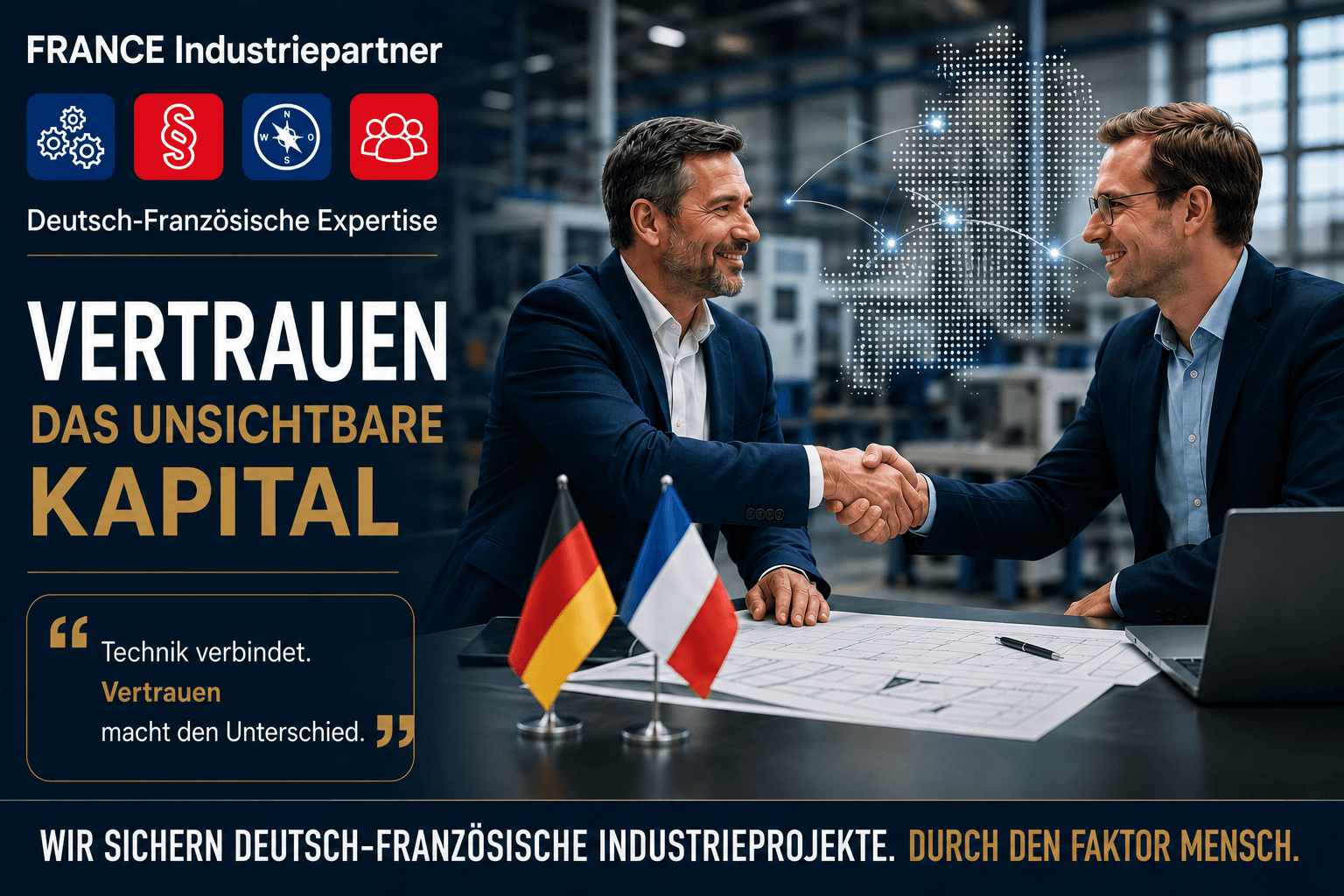 Vertrauen, das unsichtbare Kapital der deutsch-französischen Kooperation